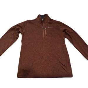 Men’s Eddie Bauer 1/4th zip sweater. 
Never worn.